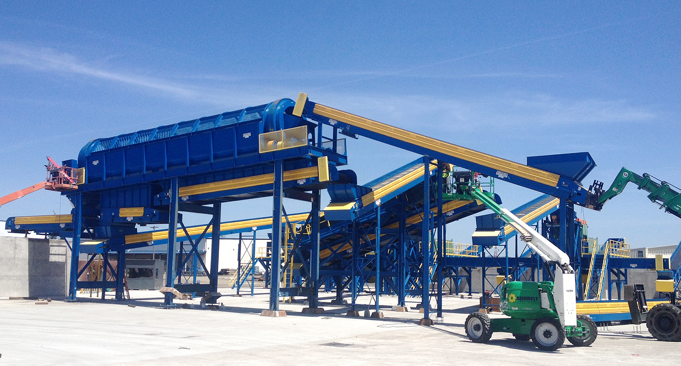US Conveyor material handling installation
